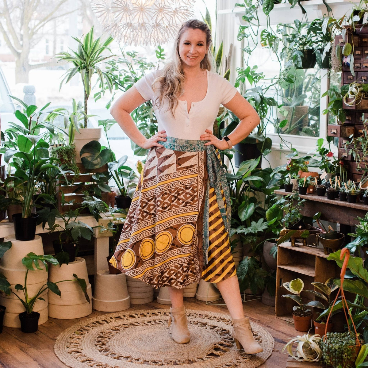 The Original Sari Wrap Skirt